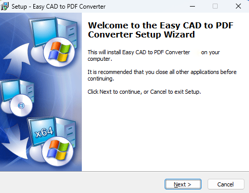 Easy CAD to PDF Converter